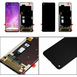  LCD Дисплей с тъч скрийн за Motorola MOTO One Vision Original, черен (D0505006)