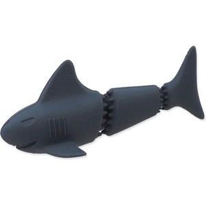 Dog Fantasy Играчка Dog Fantasy Sea Natural Toy акула гума синя 18, 5см (454-13301)