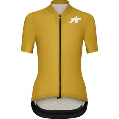ASSOS Дамска фланелка с къс ръкав за колоездене ASSOS Women's Uma GT Jersey S11 Evo Cycling jersey - Golden Yellow (156-2811-0415)