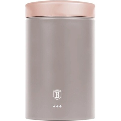 Chlebník a sada dóz na potraviny 4 ks Taupe Collection BH-6834