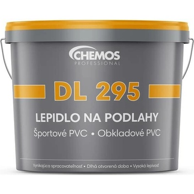 Chemos speciální disperzní lepidlo na vinylové dílce, PVC sportovní podlahy DL 295 6 Kg