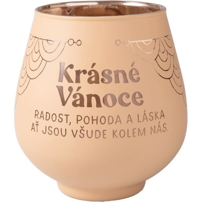 Albi Zrcadlový svícen - Krásné Vánoce