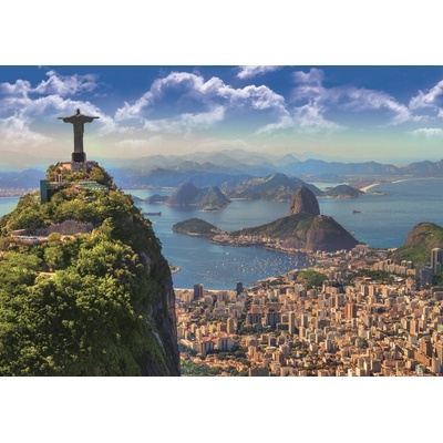 Rock David Rio de Janeiro v krabici 40 x 27 x 6 cm 1000 dílků