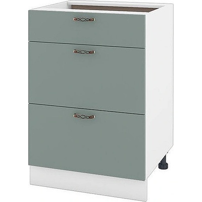 ИРИМ Долен кухненски шкаф Сити БФ-Олив мат-11-57 60 см