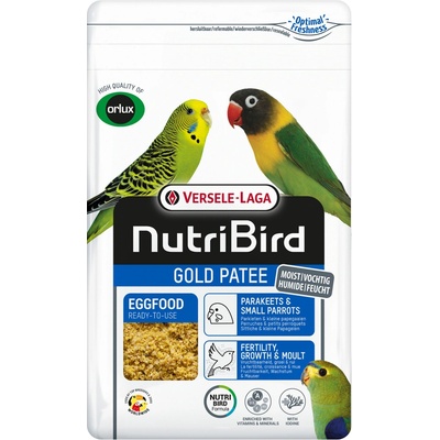 VERSELE-LAGA NutriBird GOLD PATEE Parakeets & Small Parrots 1 kg