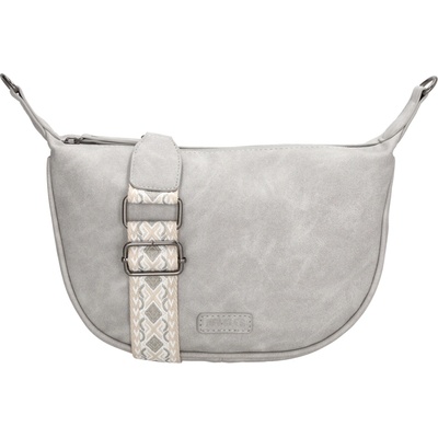 Beagles dámska crossbody kabelka Malaga svetlosivá