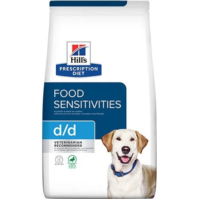 Hill's Hills Prescription Diet d/d Canine Duck&Rice - при хранителни алергии, с патица и ориз 1.5kg