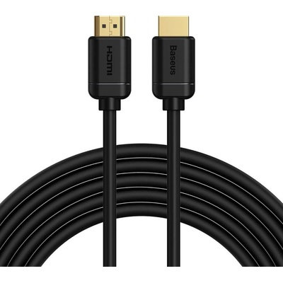 Кабел Baseus High Definition Series HDMI To HDMI Adapter Cable (CAKGQ-D01), от HDMI(м) към HDMI(м), 5m, 4K@30Hz, черен (CAKGQ-D01 / 50075)