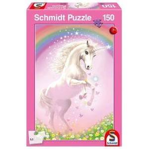 Schmidt Spiele Puzzle 150 Pink one-rose G3