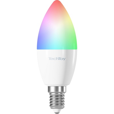 TechToy Smart Bulb RGB 6W E14 ZigBee 470lm 2200-6500K Energetická trieda G TSL-LIG-E14ZB