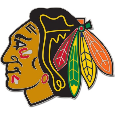 Wincraft Odznak Chicago Blackhawks NHL Enamel Pin Jewelry Card