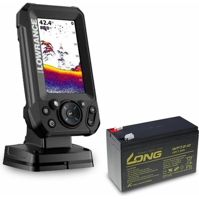 Lowrance Echolot Eagle 4X so sondou Bullet + batéria