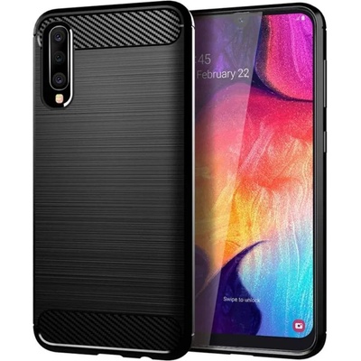 Samsung Anti Shock гръб Carbon за Samsung A505 Galaxy A50, Черен (3257)