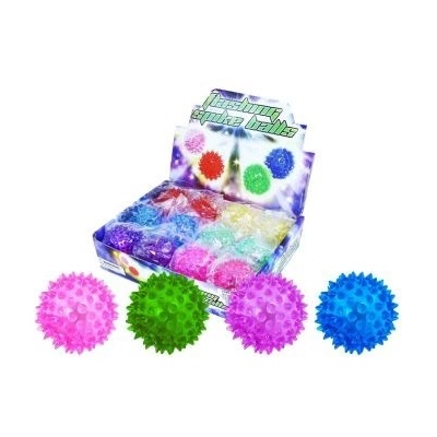 Míček s ostny se světlem 5 5 cm žertovinka