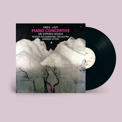 Edvard Grieg & Franz Liszt & Stephen Hough & Bergen Filharmoniske Orkester & Andrew Litton - Piano Concertos LP