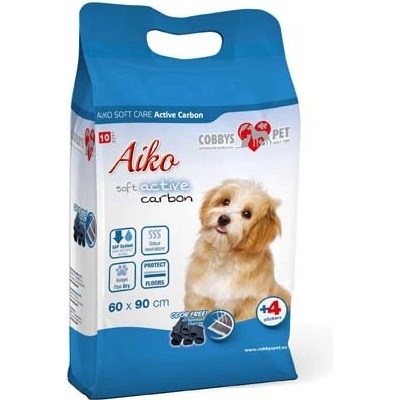 Aiko Soft Care Active Carbon 60 x 90 cm 10 ks