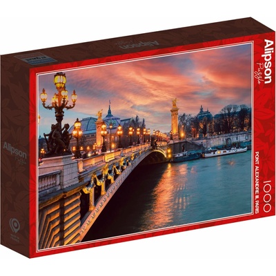 Alipson Pont Alexandre III Paris 1000 dielov