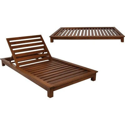 Bogdan Furniture Дървен шезлонг Мебели Богдан модел Verano, за двама