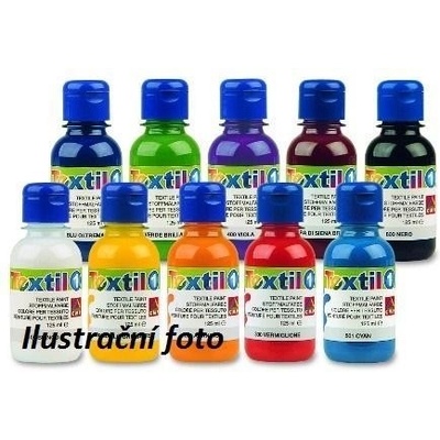 Barva na textil Primo 125 ml bílá – Zboží Dáma