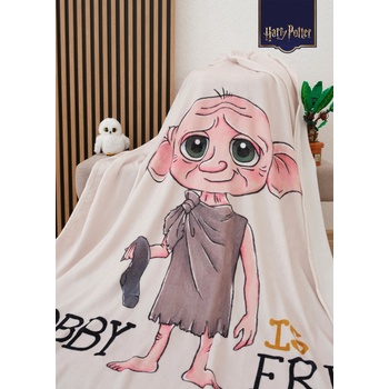 MKLuzkoviny.cz deka mikroplyš Harry Potter Dobby 150x200
