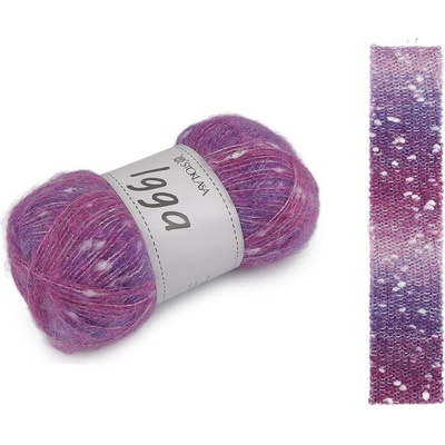 Pletací příze Igga 100 g Varianta: 4 (008) fialová sv., Balení: 1 ks 60671/156960/282201