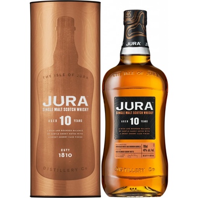 Isle of Jura 10y 40% 0,7 l (tuba)