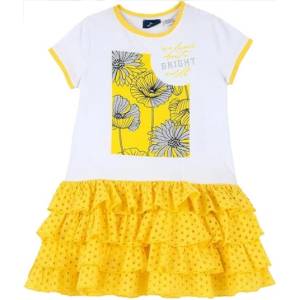 Chicco Girls Dress White/Yellow - magazinko