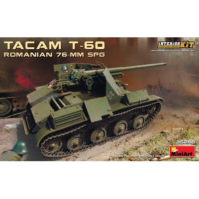 MiniArt Tacam T-60 Romanian 76mm SPG w/ Interior 1:35