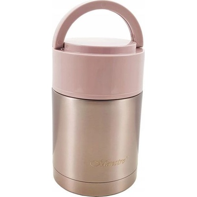 Maestro Termoska na večeři MR-1636-80 800 ml Růžové zlato
