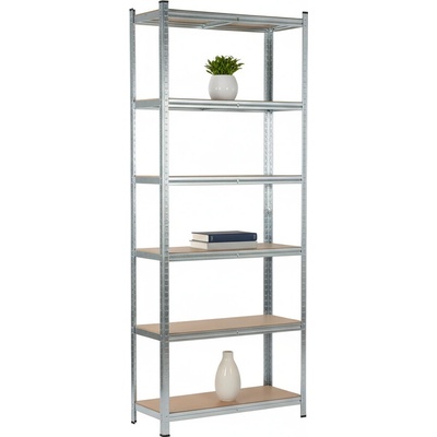 Mamutex Standard Regál 240 x 90 x 40 cm 6 políc zinek