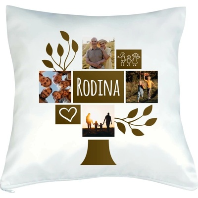 FOTOpošta s fotkou rámik Rodina3 koláž 40 x 40 cm