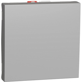 Schneider Electric SE Девиаторен ключ 2 мод. цвят Алуминий Unica - NU320330 (NU320330)