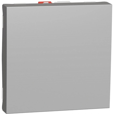 Schneider Electric SE Девиаторен ключ 2 мод. цвят Алуминий Unica - NU320330 (NU320330)