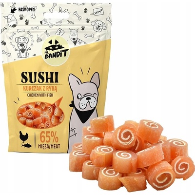 Mr Bandit SUSHI Kuře s rybou 500 g