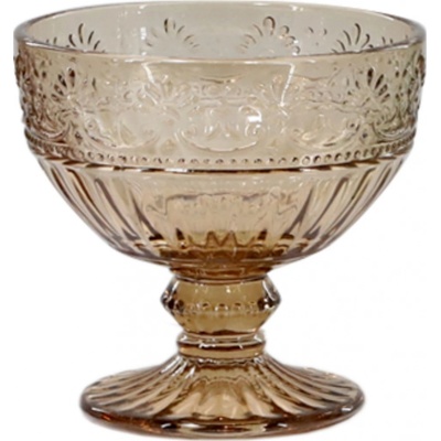 Chic Antique Sklenený pohár Saint Émilion hnedá 260 ml