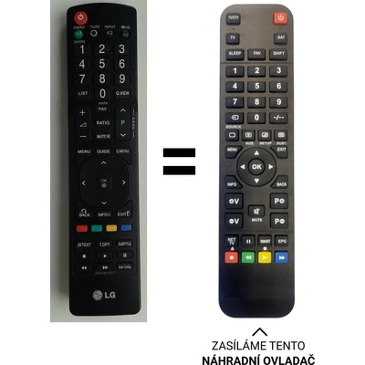 Dálkový ovladač Predátor LG DM2350DM – Hledejceny.cz
