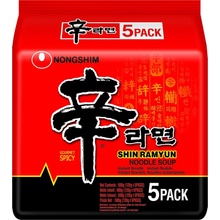 NongShim nudle Shin Ramyun pack 5x 120 g