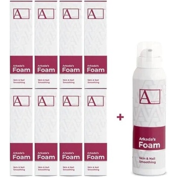 AARKADA Релакс пяна Аркада 150 мл. ПРОМО 8 бр. + 1 бр (А13399)