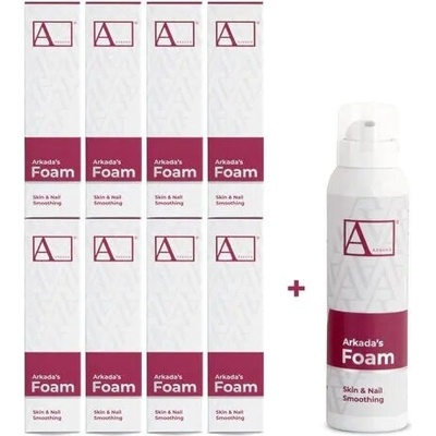AARKADA Релакс пяна Аркада 150 мл. ПРОМО 8 бр. + 1 бр (А13399)