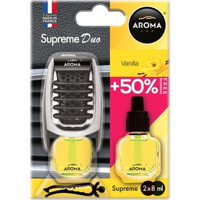 Aroma Car SUPREME DUO VANILIA