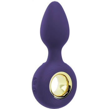 Sweet Smile Vibrating Butt Plug Purple