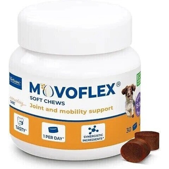 Virbac Movoflex - добавки за здрави стави за кучета oт 15 до 35кг 30 бр