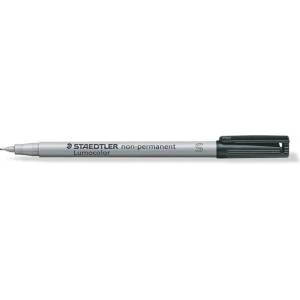 STAEDTLER Безалкохолен маркер, OHP, 0, 4 mm, STAEDTLER "Lumocolor 311 S", черен 311-9 (311-9)