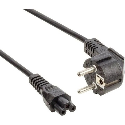 PREMIUMCORD Kabel napájecí 230V pro NTB (3pin, Schuko, trojlístek) 2m kpspt2