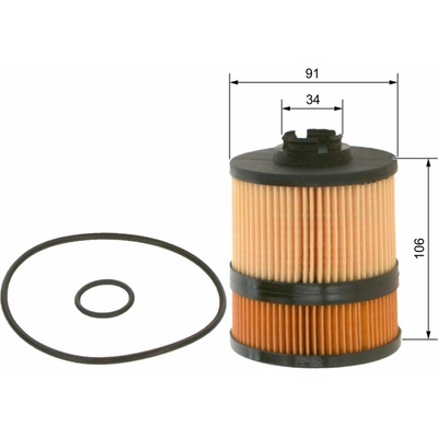Olejový filter BOSCH 1 457 429 302