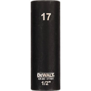 DEWALT Вложка ударна удължена DeWALT 17 мм 1/2" DT7551 (DT7551)