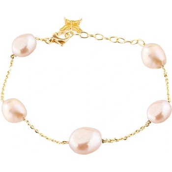 Rebecca Сребърна дамска гривна с перли Rebecca SBUBOR21 (SBUBOR21)