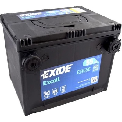 Exide Excell 12V 55Ah 620A EB558