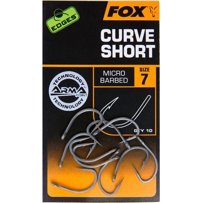 Fox Edges háčky Curve Shank Short vel.5 10ks