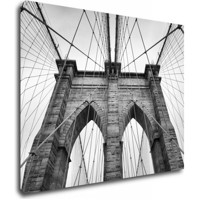 Impresi Obraz Brooklyn bridge čiernobiely - 90 x 70 cm